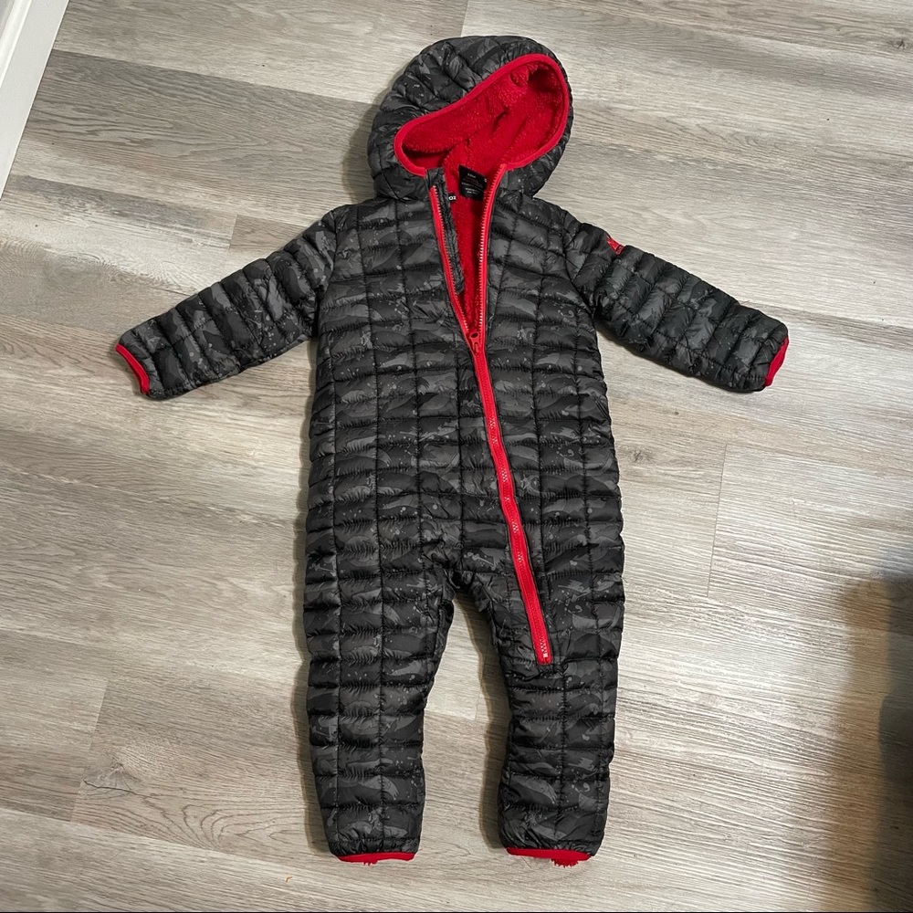 Snozu Fleece Lined Quilted Snow Suit Hooded